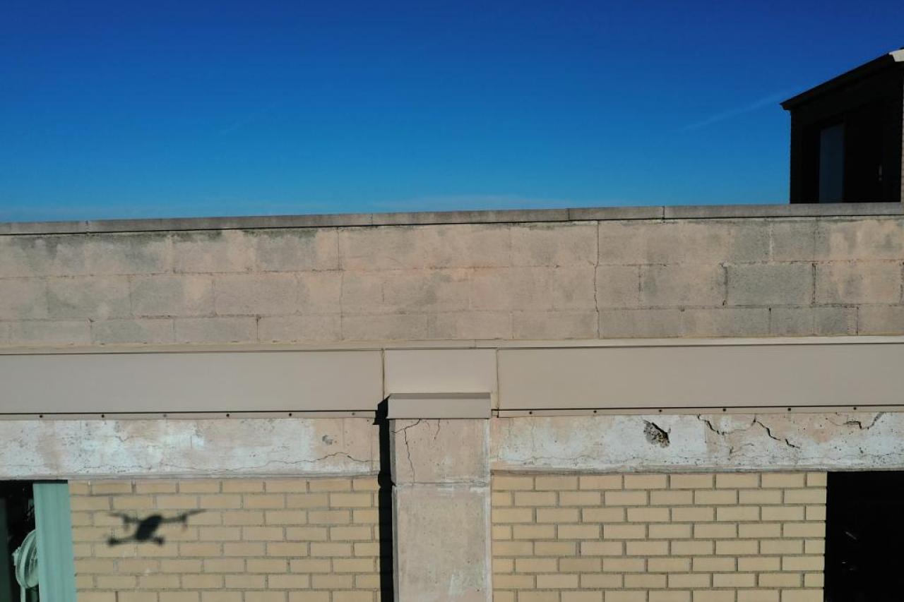 detroit drone facade inspection